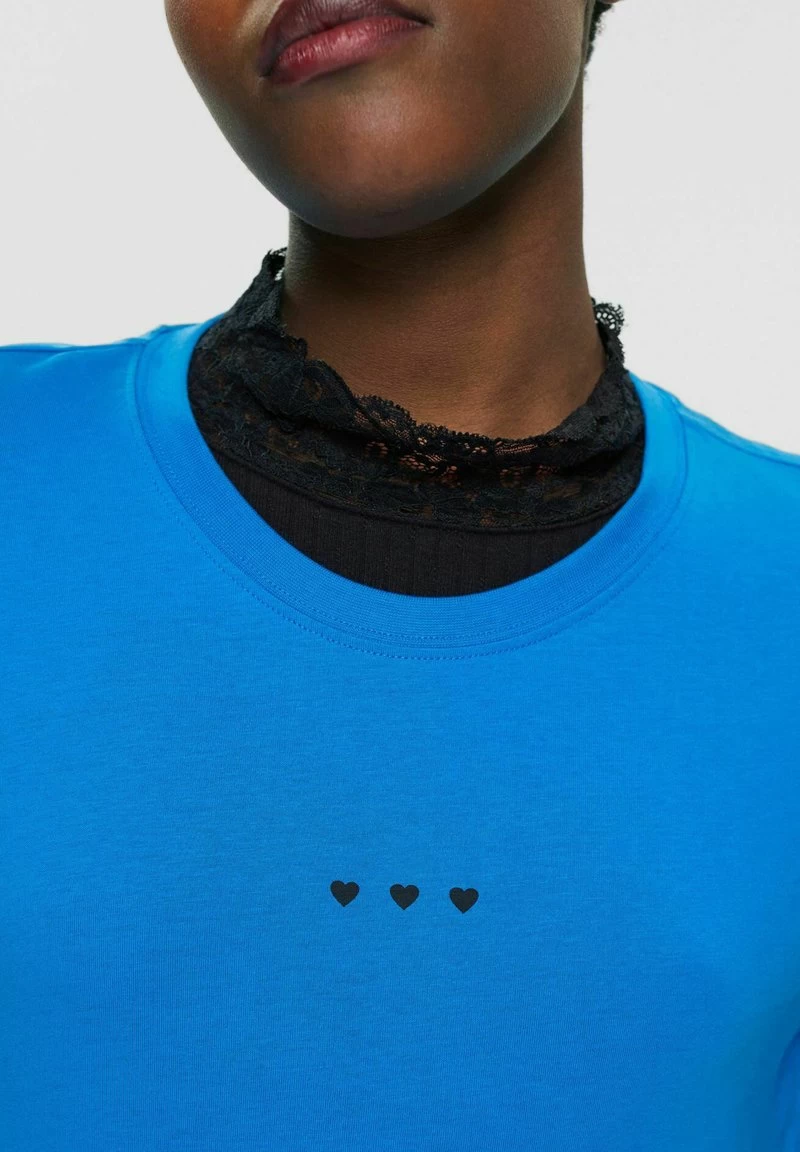 Edc By Esprit F AW - T-Shirt Basic - Blue 6 Edc By Esprit F AW - T-Shirt Basic - Blue – Bild 4