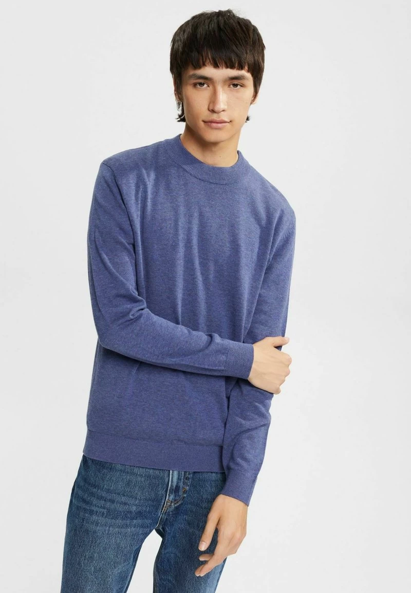 Edc By Esprit Strickpullover - Grey Blue 3 Edc By Esprit Strickpullover - Grey Blue