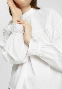 Edc By Esprit GERÜSCHTEN ÄRMELBÜNDCHEN - Bluse - White 12 Edc By Esprit GERÜSCHTEN ÄRMELBÜNDCHEN - Bluse - White -Edc By Esprit f972dbeecdb24c428ecaac469f43b0eb
