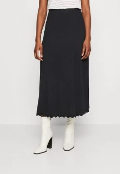 Edc By Esprit SKIRT LETTU - A-Linien-Rock - Black