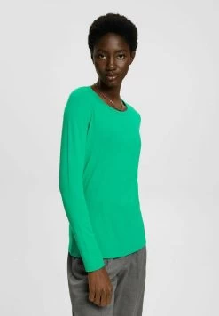 Edc By Esprit Langarmshirt - Light Green -Edc By Esprit fd2cead6584b42f2b3bdcb2b914c2685