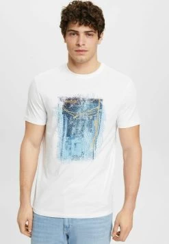 Edc By Esprit T-Shirt Print - White